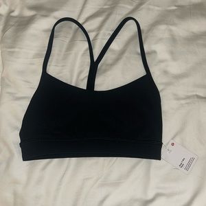 Lululemon athletica Nulu black sports bra Flow Y size 2 NWT